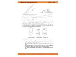 COMPUTER AIDED ENGINEERING GRAPHICS notes