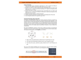 COMPUTER AIDED ENGINEERING GRAPHICS notes