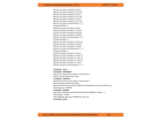 COMPUTER AIDED ENGINEERING GRAPHICS notes