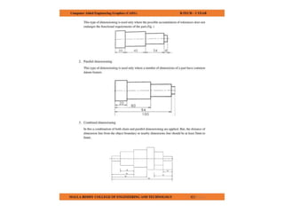 COMPUTER AIDED ENGINEERING GRAPHICS notes