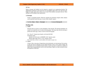 COMPUTER AIDED ENGINEERING GRAPHICS notes