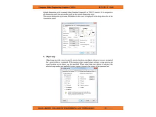 COMPUTER AIDED ENGINEERING GRAPHICS notes