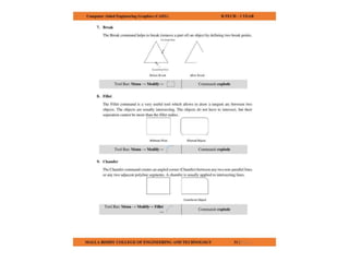 COMPUTER AIDED ENGINEERING GRAPHICS notes