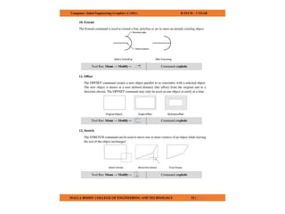 COMPUTER AIDED ENGINEERING GRAPHICS notes