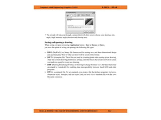 COMPUTER AIDED ENGINEERING GRAPHICS notes