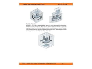 COMPUTER AIDED ENGINEERING GRAPHICS notes