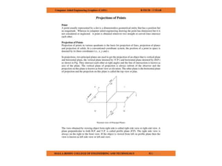 COMPUTER AIDED ENGINEERING GRAPHICS notes