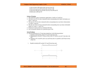 COMPUTER AIDED ENGINEERING GRAPHICS notes
