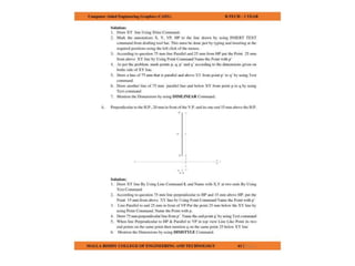 COMPUTER AIDED ENGINEERING GRAPHICS notes