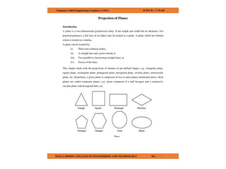 COMPUTER AIDED ENGINEERING GRAPHICS notes