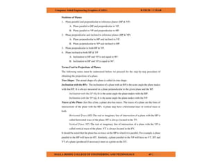 COMPUTER AIDED ENGINEERING GRAPHICS notes