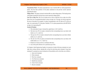 COMPUTER AIDED ENGINEERING GRAPHICS notes
