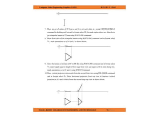 COMPUTER AIDED ENGINEERING GRAPHICS notes