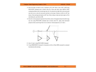 COMPUTER AIDED ENGINEERING GRAPHICS notes