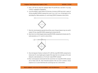 COMPUTER AIDED ENGINEERING GRAPHICS notes