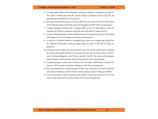 COMPUTER AIDED ENGINEERING GRAPHICS notes