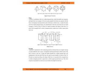 COMPUTER AIDED ENGINEERING GRAPHICS notes