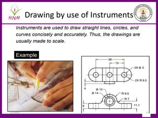 Drawing by use of Instruments
1/3/2023 13
 
