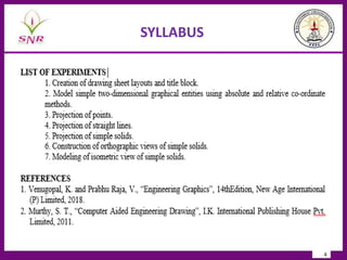 SYLLABUS
4
 