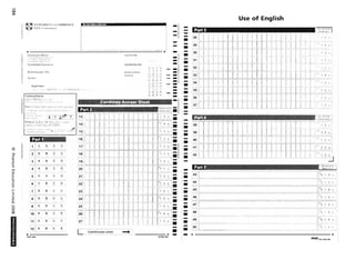 00
~
@
"'0
([)
OJ
....,
Vl
a
:::l
m
0..
C
'"'OJ
....
0'
:::l
C
3
;:;:
([)
0..
N
o
o
00
~...• UNlVERSITYo/CAMBRIDGE
~ LSOL LX.lIlllnat1Oos
Centm
Supervisor
''Pad"t ...: .....-.
.:.f.1rt'!!IT.;t!t'Ilitt1...t ,
Centre No
Canc:l!d;Itf.: No
() G
I I
~'~ ..::.::,;,. .:~-~ ......~ '.
'~.I, . I . " • 'J,.. • ;' ,
L.~· Continues over
...... DP597/301
Use of English
- -
•
- •
- •- --- •
- •--- •-i
- -•--- .-_I.
-I.i.•-• •
• •-• •-• •-• •-
- .emlr.: .' .. -:' . . ;' ':. . ..::.. ',.' ...".. DDlml.
b9bw
•
•
•
•
•
•-•
• •
- - ~~~~012152{151110
 
