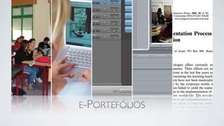 E-PORTEFÓLIOS
 