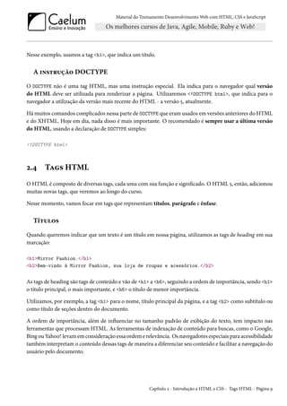 Caelum html-css-javascript-php | PDF