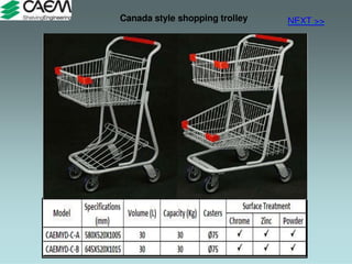 Canada style shopping trolley NEXT >>
 