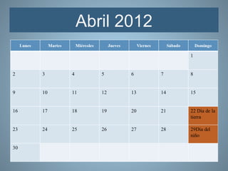 Abril 2012
 