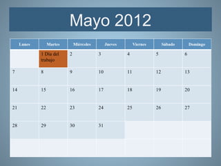 Mayo 2012
 