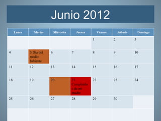 Junio 2012
 