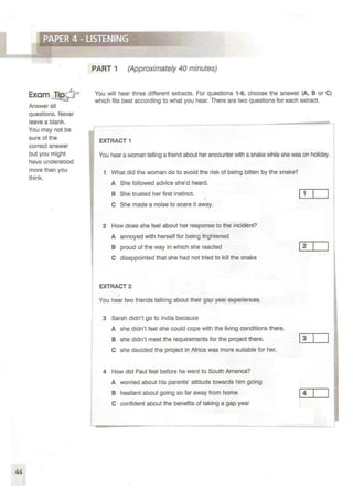 CAE practice tests. Student's book (2009)