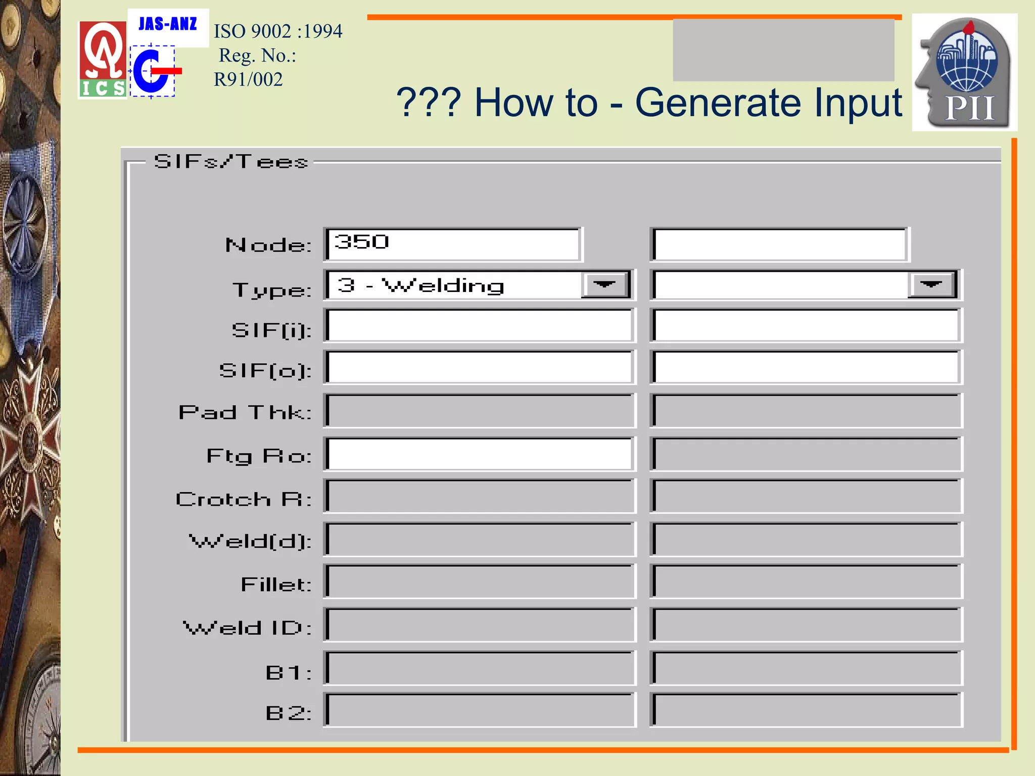 Stress Analysis Using Caesar II | PPT