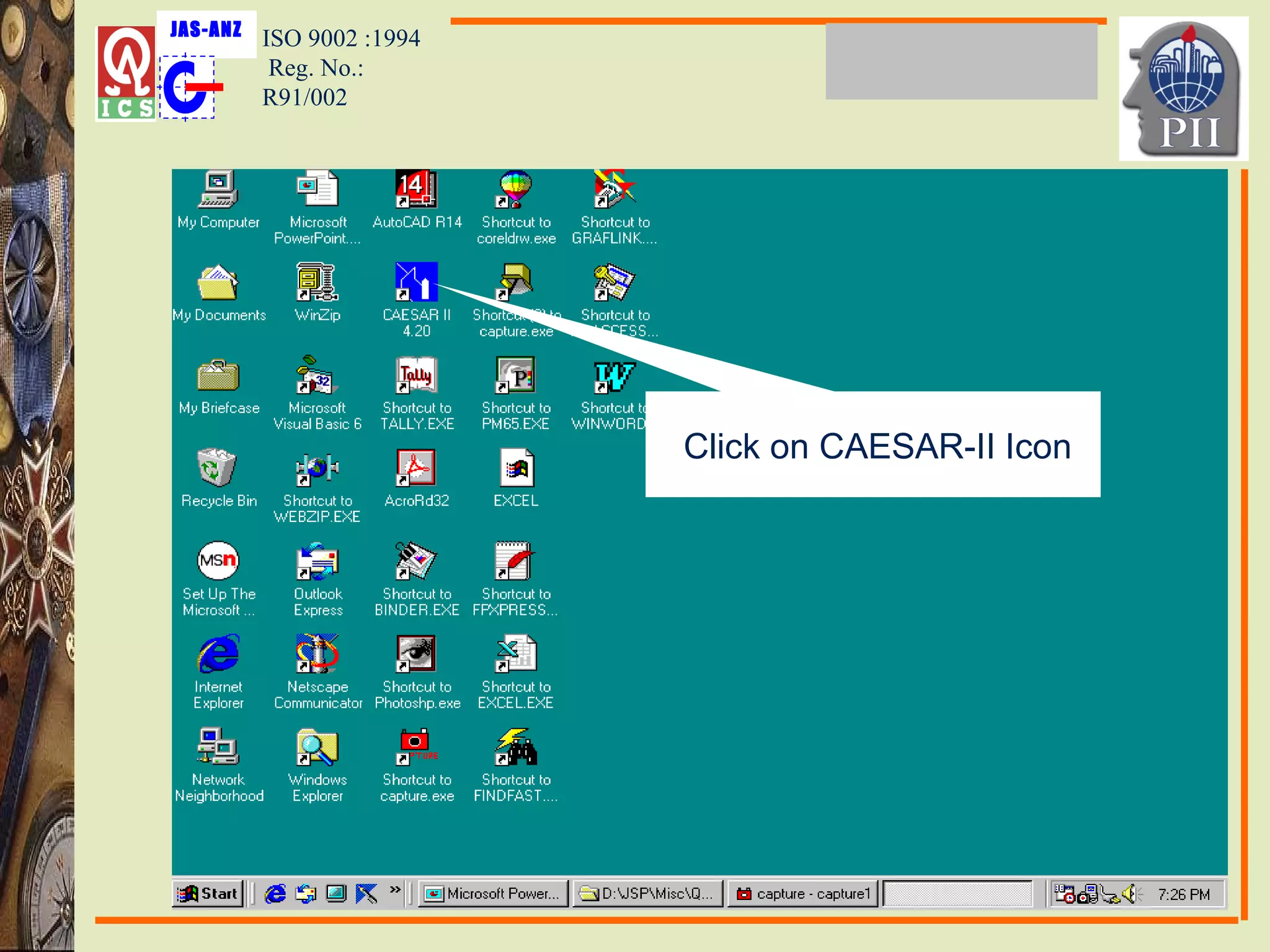 Stress Analysis Using Caesar II | PPT