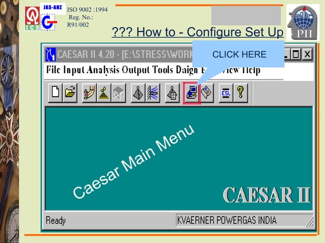 Stress Analysis Using Caesar II | PPT | Technology & Computing