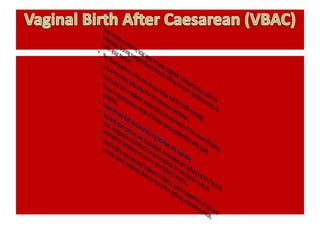 Caesarean section