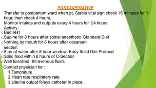 Post Operative Ward caesareansection-200511114205 (1).pptx