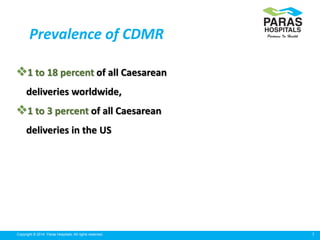 Caesarean delivery by Maternal Request (CDMR) | PPTX