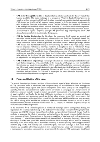 Cae technologies for efficient vibro acoustic vehicle | PDF