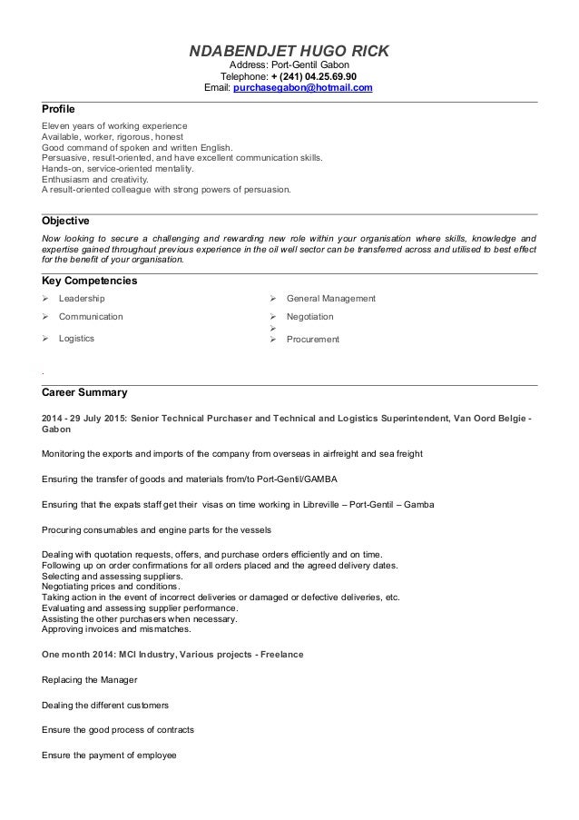 resumes for career changes