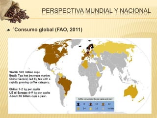 ´Consumo global (FAO, 2011)
PERSPECTIVA MUNDIAL Y NACIONAL
 