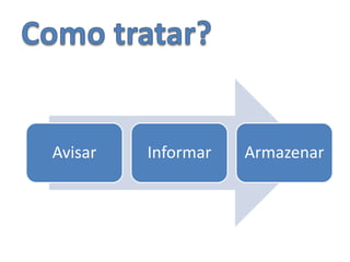 Como tratar?