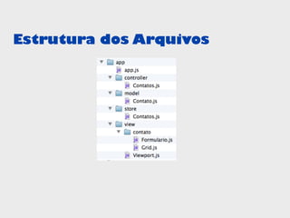 Estrutura dos Arquivos
 