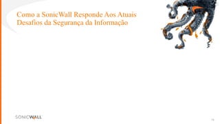 Como a SonicWall Responde Aos Atuais
Desafios da Segurança da Informação
16
 