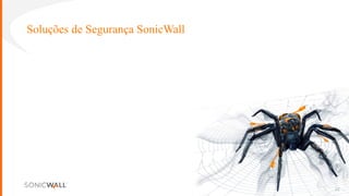 Soluções de Segurança SonicWall
22
 