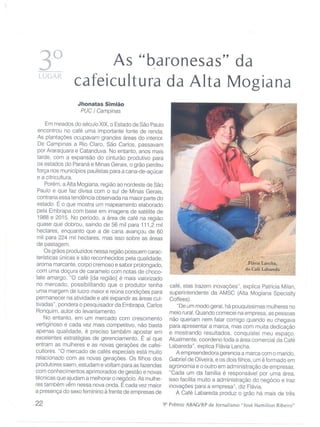 As "baronesas" da cafeicultura da Alta Mogiana