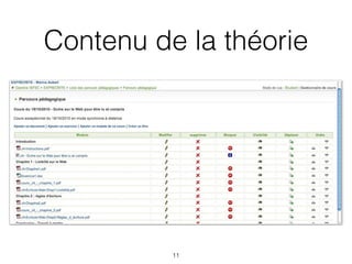 Contenu de la théorie




          11
 