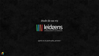 étude de cas #3


        AMÉNAGEMENTS EXTÉRIEURS




après on en parle plus, promis !
 