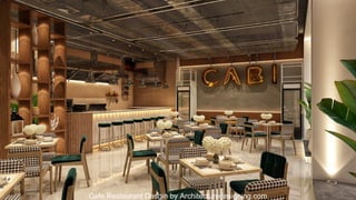 Cafe Restaurant Desgin by Architecturedesigning.com
 