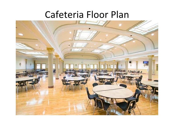 Cafeteria floor plan