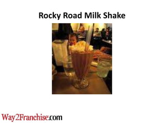 Rocky Road Milk Shake
 